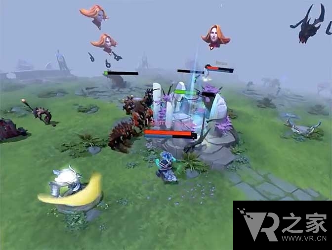 Dota2 VR模式初探，深入戰(zhàn)場與英雄面對面