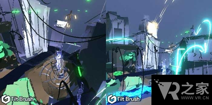 Tilt Brush另類用法 畫出來的游戲見過沒？