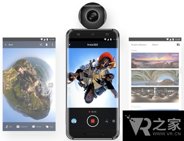 便攜易操作 Insta360 Air一鍵分享VR內(nèi)容