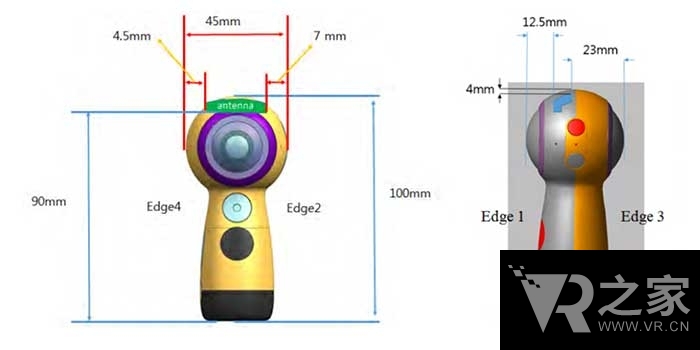 小巧多彩似玩具 新款三星Gear 360相機(jī)曝光