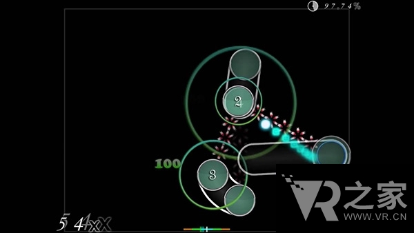 追趕空氣中的音符！VR音游《McOsu》