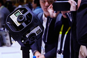 價錢不是一般的黑 GoPro新VR攝像平臺售5000美元