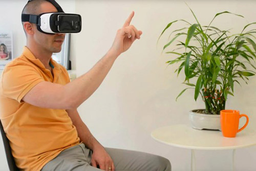 這太神奇了！僅憑手指就能進行VR操作