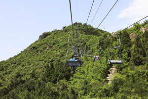 纜車索道 帶你俯瞰香山全景 