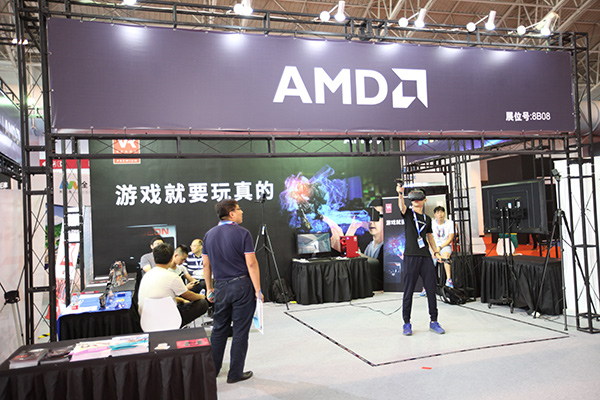 游戲就要玩真的 AMD攜最新顯卡加入智能硬件展