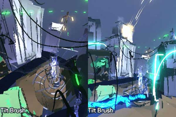 Tilt Brush另類用法 畫出來的游戲見過沒？