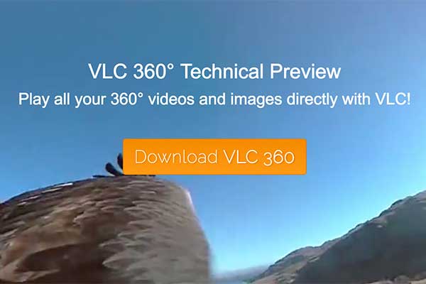 普通PC看全景 VLC現支持360全景內容