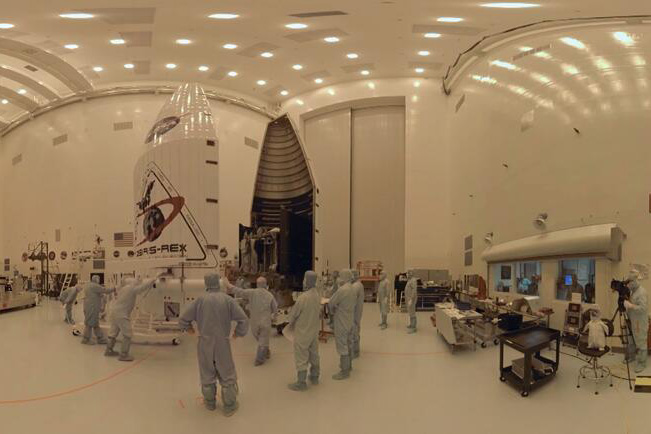 全景直擊 NASA機器人探測器OSIRIS-Rex
