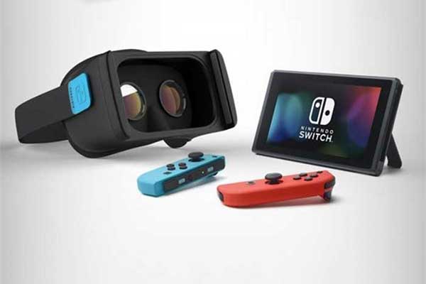 任天堂Switch VR設計圖曝光，或已申請專利