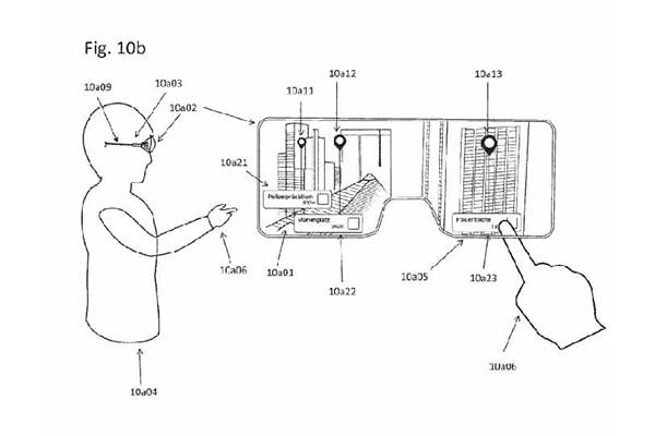 ARKit之外 又見蘋果AR眼鏡界面設(shè)計專利