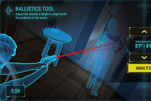 跟隨法醫(yī)腳步 在AR中做一回偵探